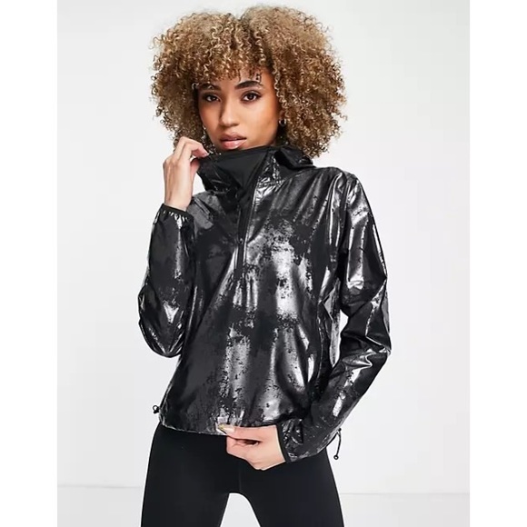 nike metallic jacket